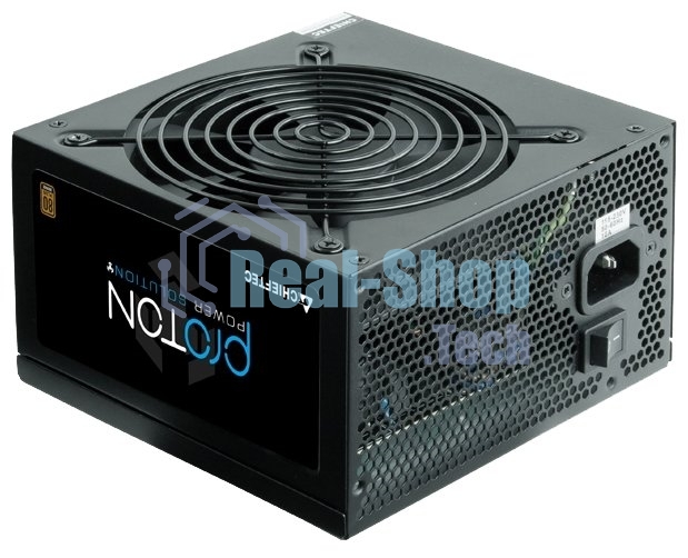 Блок питания Chieftec BDF-500S Retail, 500Вт, 80 PLUS Bronze, 120мм, черный