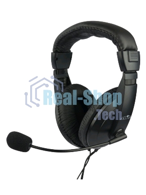 Гарнитура Oklick HS-M137V чёрный, проводная, 3.5 мм