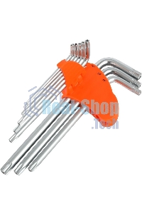Набор ключей PATRIOT SKТ-9L, TORX, длинные, T10-T50, CRV, 9 шт