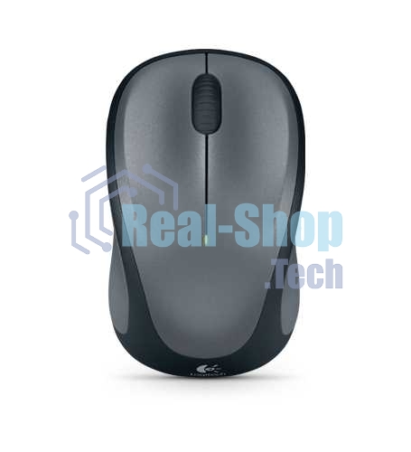 Мышь беспроводная Logitech M235 серый/черный, 1000 dpi, радиоканал, USB, кнопки - 3