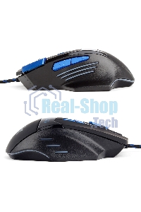 Мышь проводная Гарнизон GM-770G черный, 2400 dpi, USB, кнопки - 8