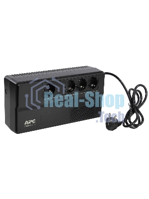 Источник бесперебойного питания APC Back-UPS BV1000I-GR / 1000ВА / 600Вт / 4 х CEE 7 (евророзетка)