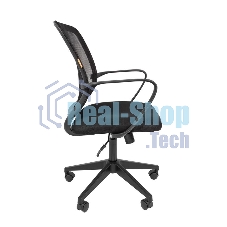 Кресло офисное Chairman 698 TW-01 черный, Россия