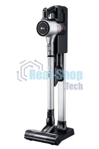 Пылесос вертикальный LG A9N-CORE серебристый, питание от аккумулятора, 160 Вт, уборка сухая, пылесборник 0.44 л, работа от АКБ max 50 мин