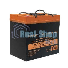 Аккумуляторная батарея ExeGate EX285652RUS HRL 12-55 (12V 55Ah, под болт М6)
