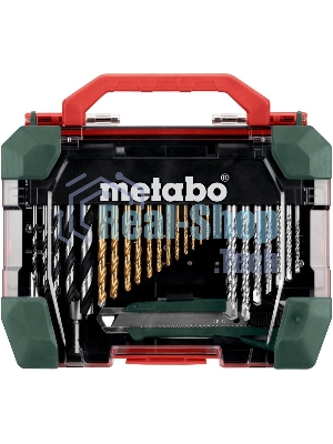 Набор принадлежностей Metabo 626707000 55 предметов (жесткий кейс)