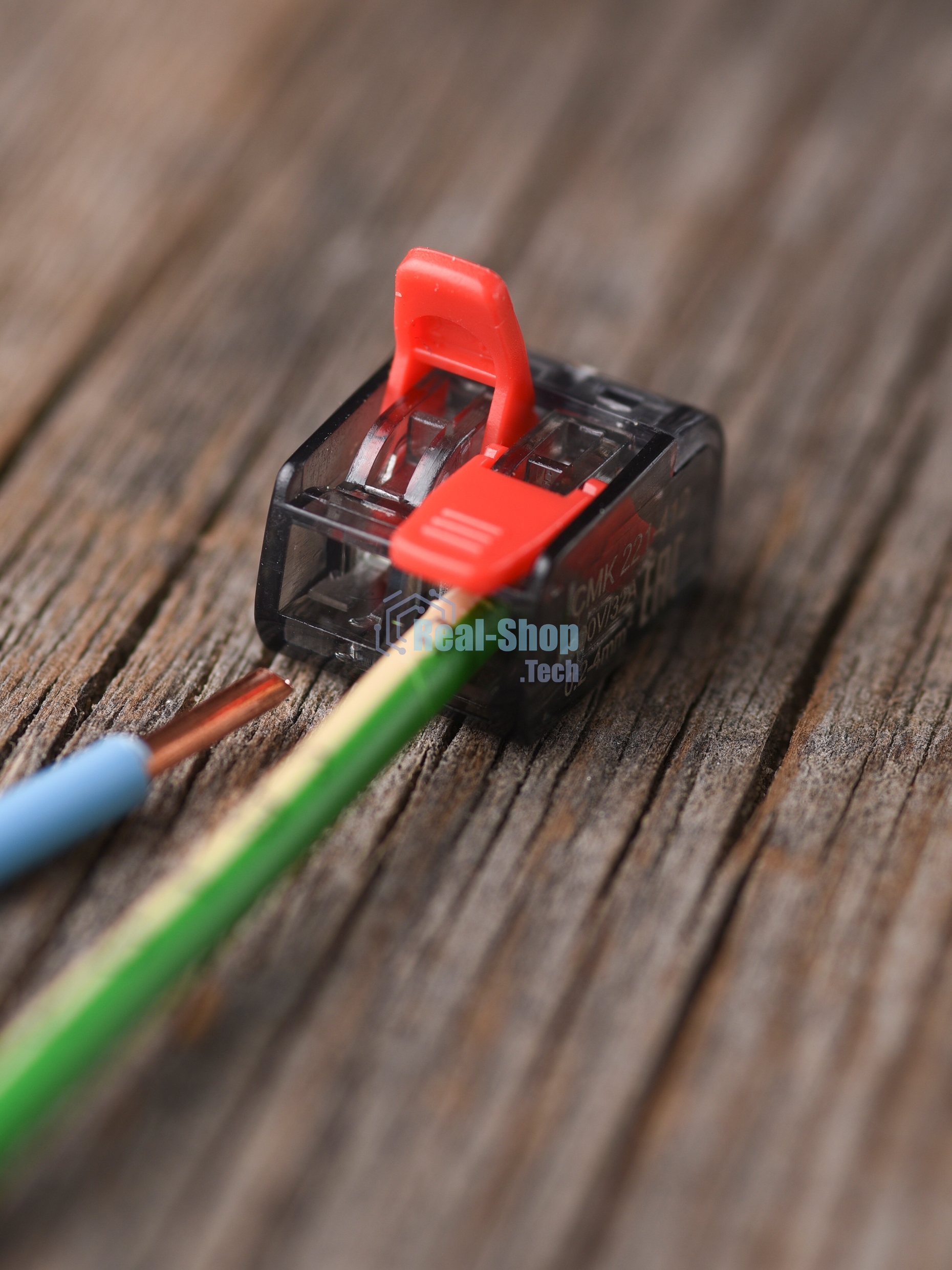 Клемма PROxima СМК 221-412 2 отверстия 0.2-4.0 мм2 (100шт.)