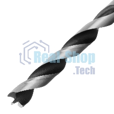 Набор сверл Matrix по дереву, 4-5-6-8-10 мм 5шт цилиндр, хвостовик, пластиковый