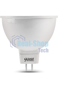 Лампа светодиодная LED Gauss 7Вт GU5.3 220В 4100К Elementary MR16 13527