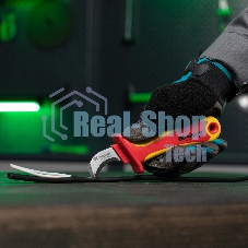 Нож Сибртех диэлектрический до 1000 В, для снятия оплетки электрокабелей