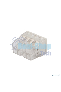 Экспресс-клемма Rexant СМК 2273-208, 8-проводная 0.5-2.5 мм², прозрачная, блистер (6 шт./уп.)