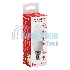 Лампа светодиодная Hiper THOMSON LED CANDLE 8W 670Lm E14 4000K TH-B2016
