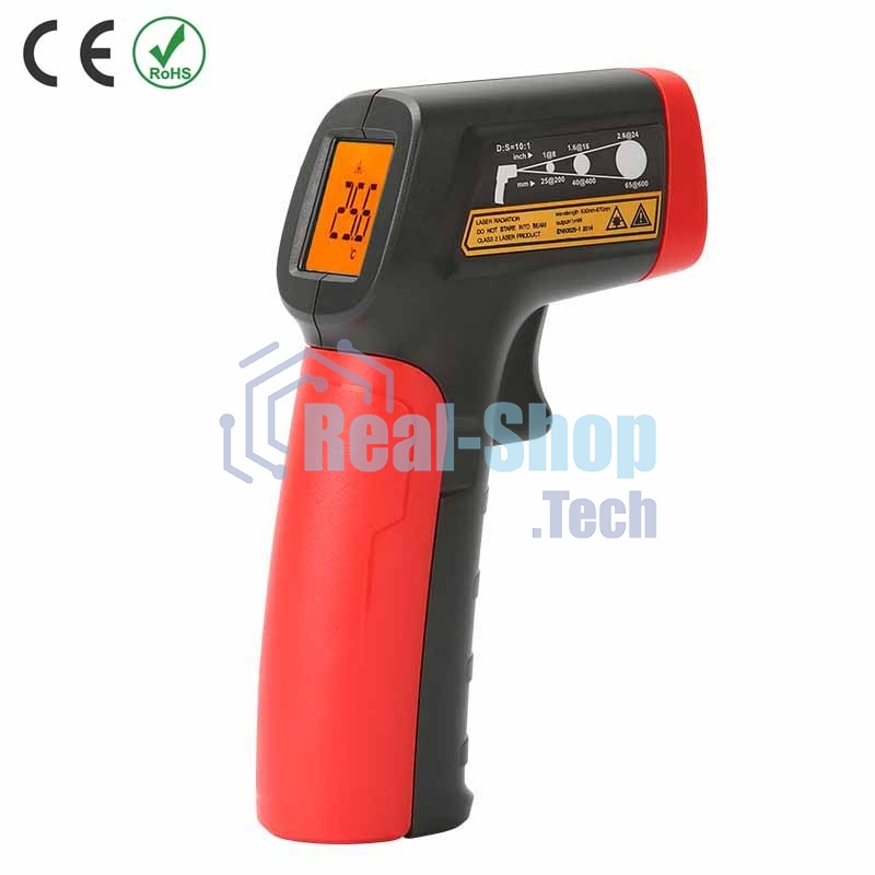 Инфракрасный термометр UT300A+, -20С ~ 400С