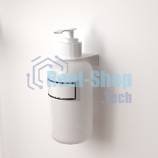 Держатель дозатора для жидкого мыла и шампуней Rexant на 1 флакон настенный, белый