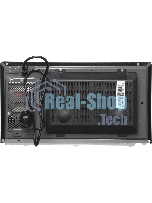 Микроволновая печь LG MH6032GAS черный, 20 л, 700 Вт, переключатели - сенсор