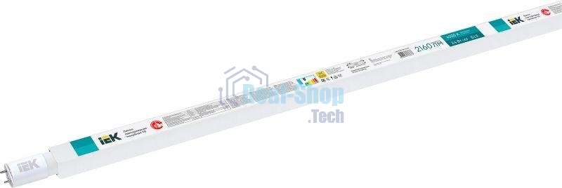 Лампа светодиодная IEK LLE-T8-24-230-40-G13 T8 24Вт линейная 230В 4000К G13