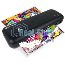 Ламинатор ГЕЛЕОС ЛМ A4 Старт, А4, 2х150 (пленка 75-150мкм), 300 мм/мин, 2 вала, пласт. корпус, мах толщина 0,6мм