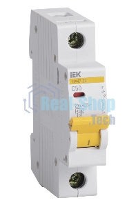 Выключатель автоматический модульный 1п C 50А 4.5кА ВА47-29 ИЭК MVA20-1-050-C