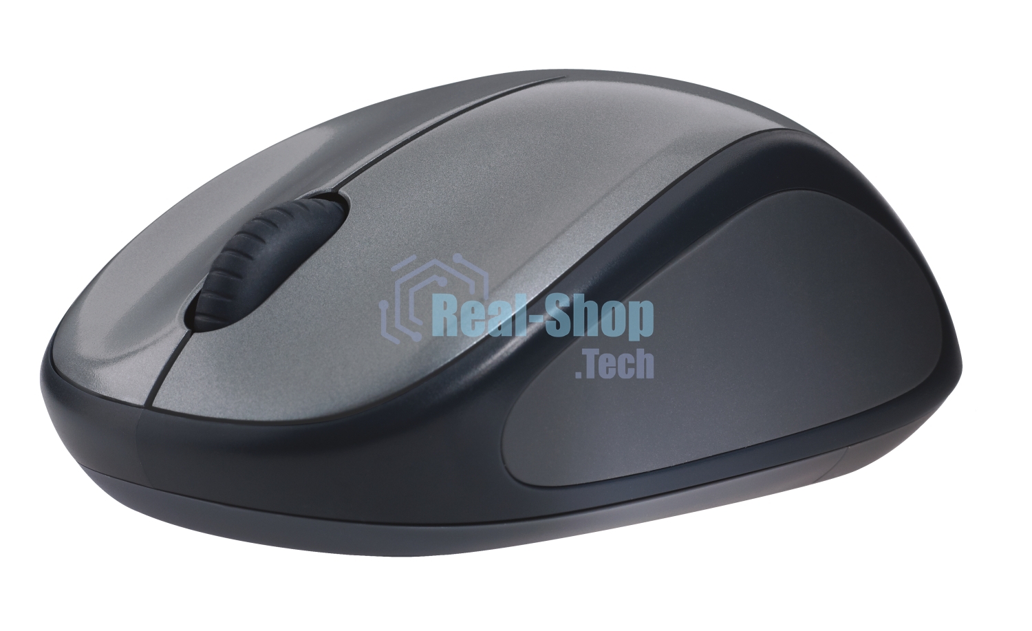 Мышь беспроводная Logitech M235 серый/черный, 1000 dpi, радиоканал, USB, кнопки - 3