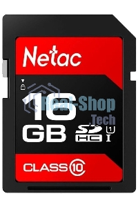 Флеш карта SDHC 16Gb Netac P600 NT02P600STN-016G-R