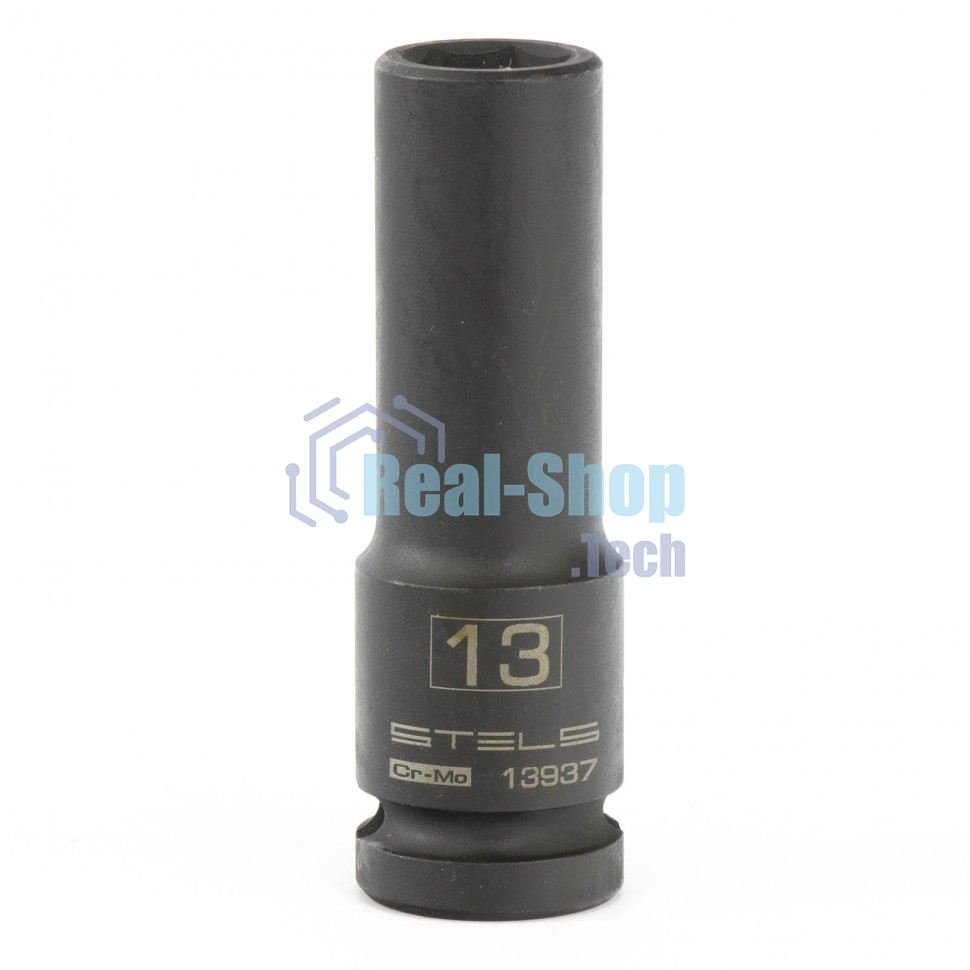 Головка ударная удлиненная шестигранная, 13 мм, 1/2