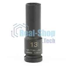 Головка ударная удлиненная шестигранная, 13 мм, 1/2