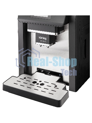 Кофемашина автоматическая Korting KACM 2009 PRESTO черный, зерновой/молотый, 2 л, 1400 Вт, 19 бар
