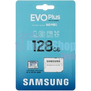 Флеш карта Samsung MICRO SDXC EVO+ 128Gb V10 W/A MB-MC128SA/EU