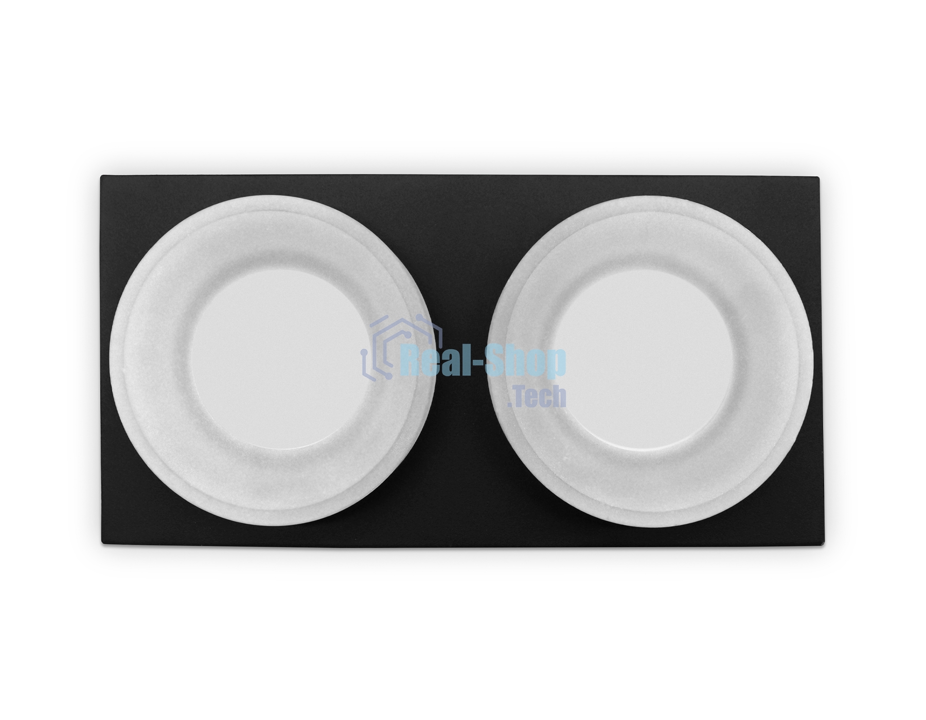 Светильник Ambrella light TN1319/2 SBK/FR черный песок/белый матовый GU5.3 182*92*45
