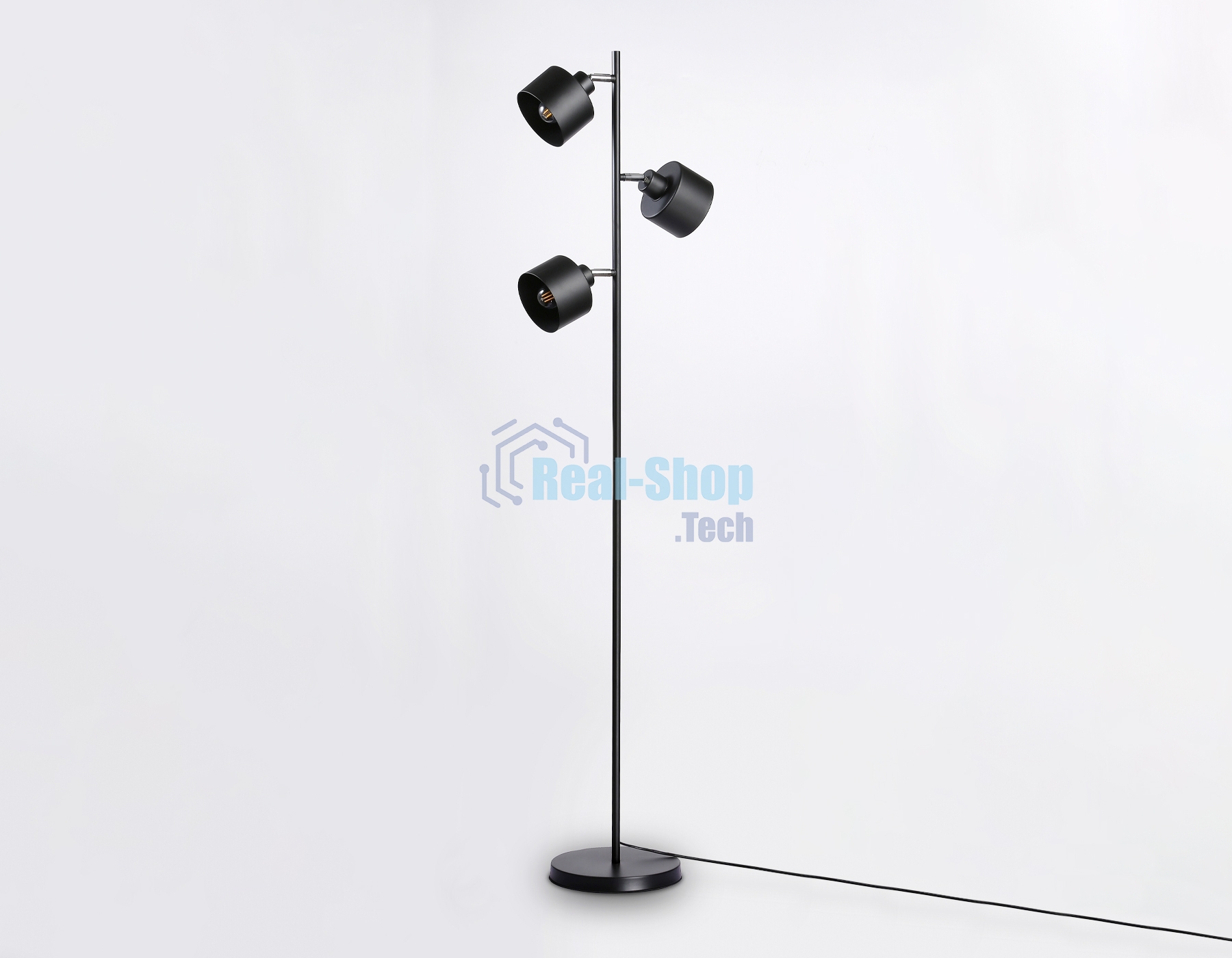 Светильник Ambrella light TR8155/3 BK черный E27*3 max 40W D370*1530