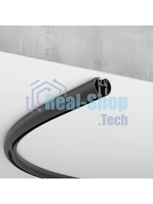 Mini Magnetic Шинопровод накладной Round (черный) (1200?) 85168/00