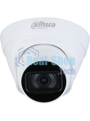 Камера видеонаблюдения Dahua DH-IPC-HDW1230T1P-A-0280B-S6, IP, 2 Мп, 2.8 мм, белая