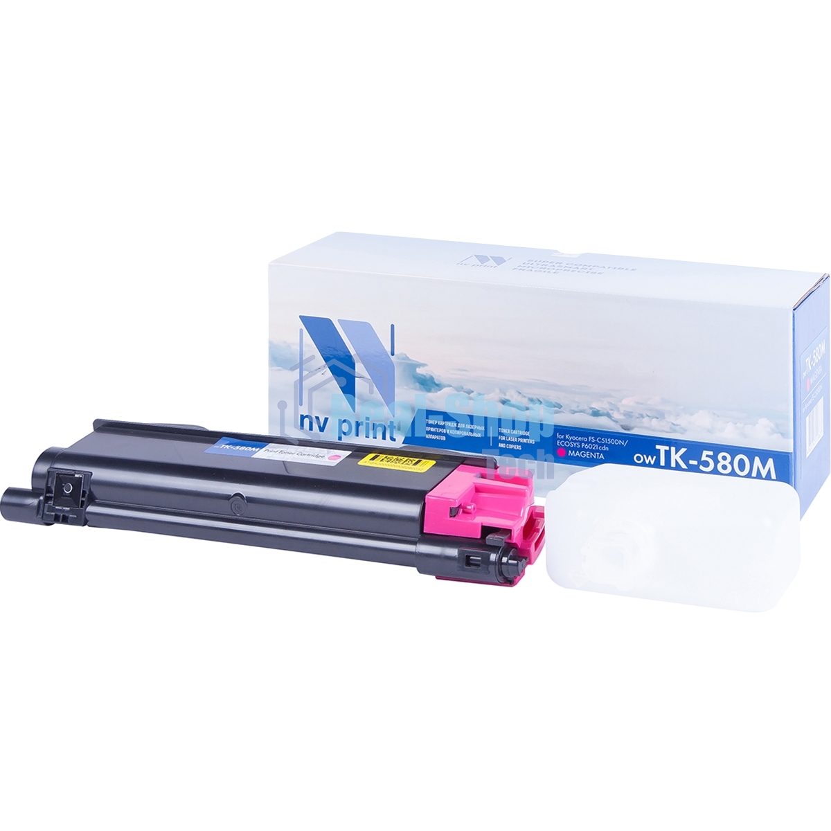 Картридж NVPrint Kyocera красный FS C5150DN TK-580М