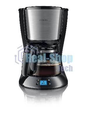 Кофеварка капельная Philips HD7459/20 черный, исп. кофе - молотый, 1.2 л, 1000 Вт.