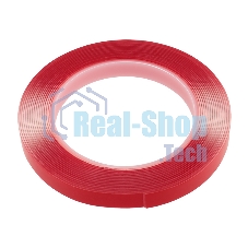 Двухсторонний скотч Rexant, прозрачный, на акриловой основе, 12 мм, ролик 5 м