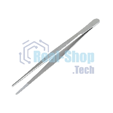 Пинцет прямой, рифленый 155 мм ПРОФИ