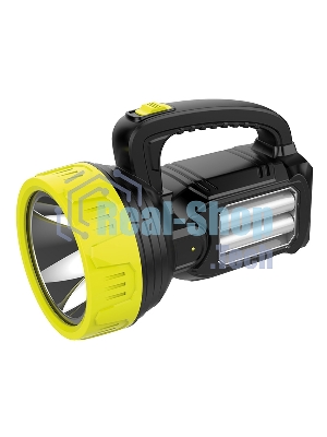 Фонарь рабочий поисковый Rexant с основным и боковыми светом 2 Вт + 5 Вт, 220 В, встроенный аккумулятор, 5 ч автономной работы