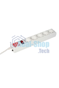 Сетевой фильтр Powercube SPG-B-6-WHITE 1.9 м (5 розеток) белый (коробка)