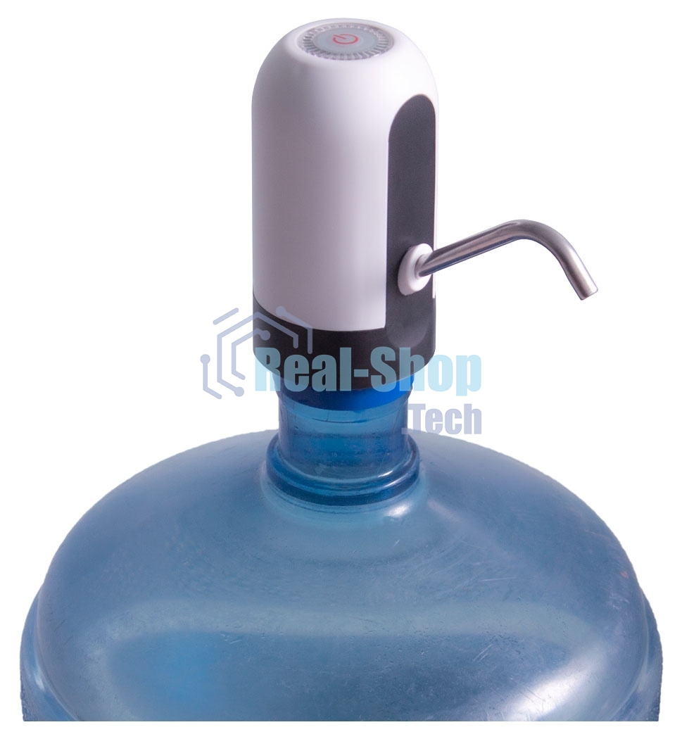 Помпа для 19л бутыли Aqua Work H-RP14 электрический белый/черный