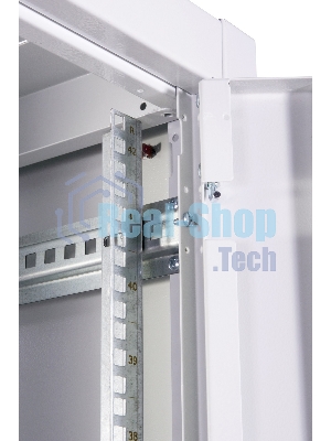 Шкаф телекоммуникационный напольный ЭКОНОМ 42U (600 × 800) дверь перфорированная 2 шт.