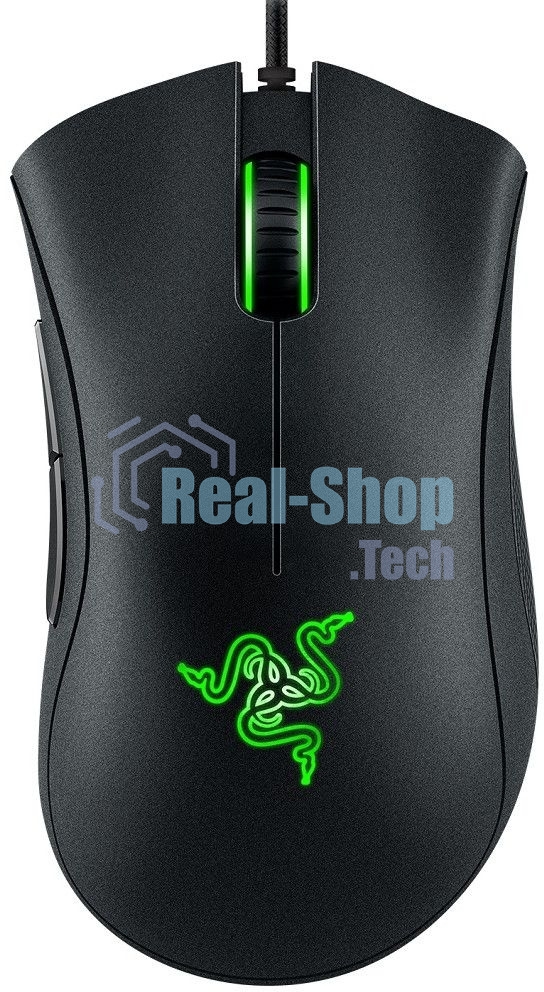 Мышь проводная Razer DeathAdder Essential черный, 6400 dpi, USB, кнопки - 5