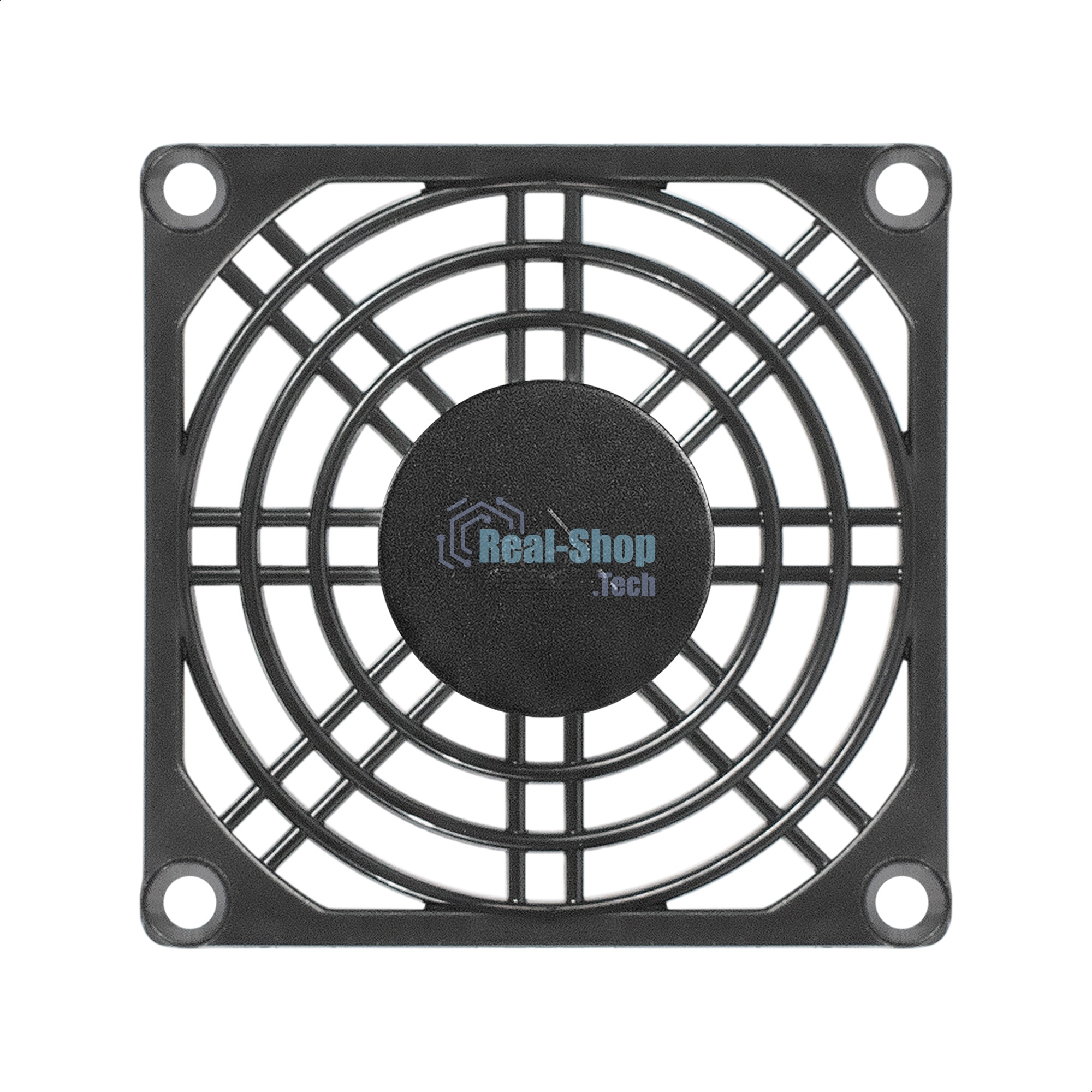 Решетка для вентилятора 70x70 ExeGate EG-070PSB (70x70 мм, пластиковая, квадратная, черная)