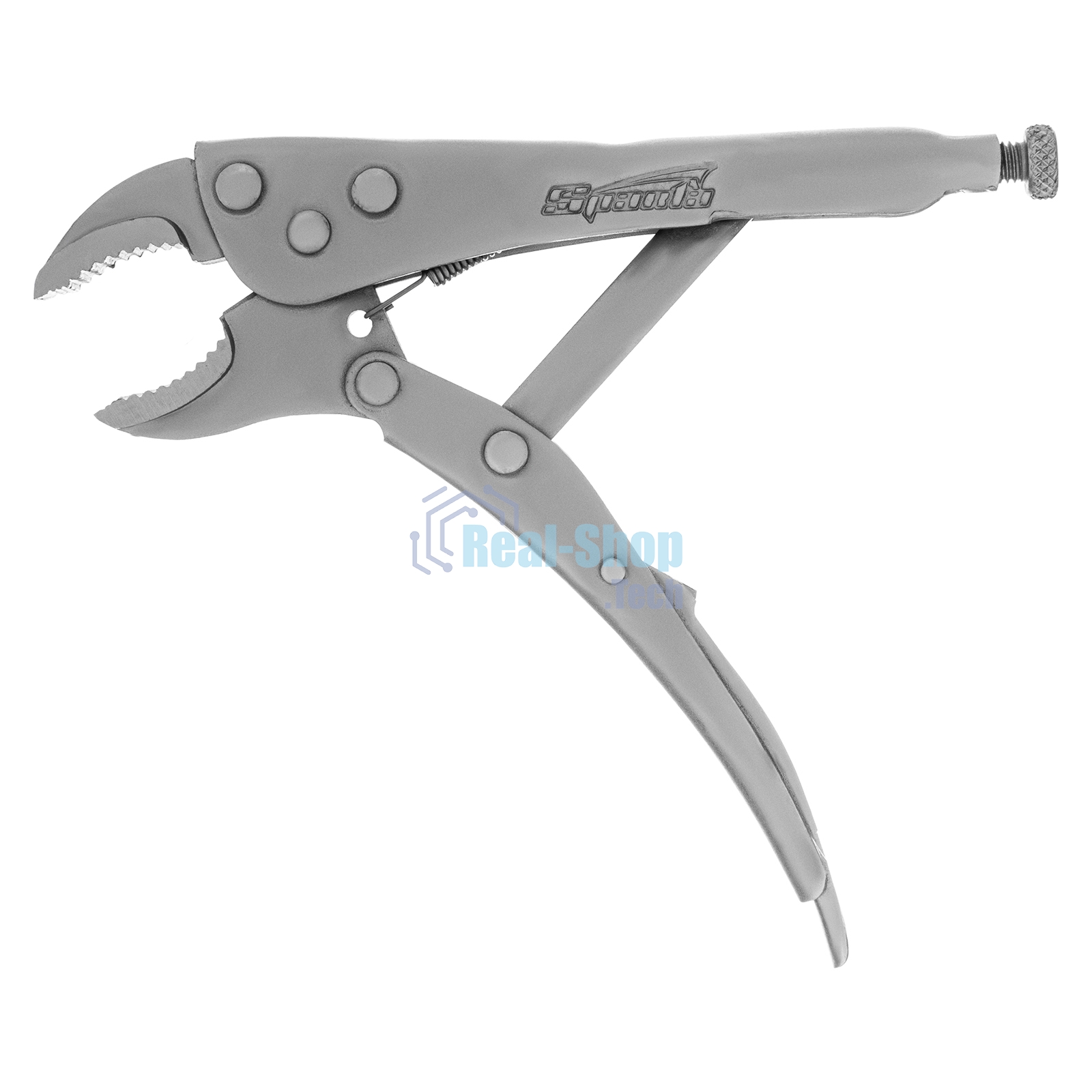 Зажим Sparta ручной 180 мм полукруглый захват