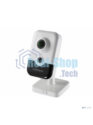 Видеокамера IP Hikvision HiWatch DS-I214(B) 2-2мм цветная корп.:белый/черный