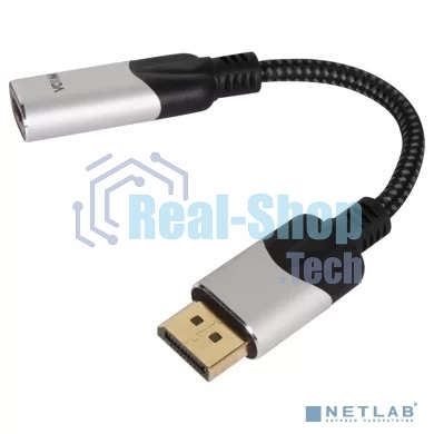 Кабель VCOM DisplayPort TO HDMI 4K 0.15 M CG621M-0.15