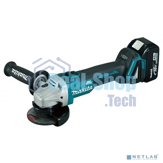 УШМ MAKITA DGA504RF ф125мм 18В 1х3А·ч Li-ion 8500об/м 2.5кг,чем,пл пуск,anti-restart,б/щет