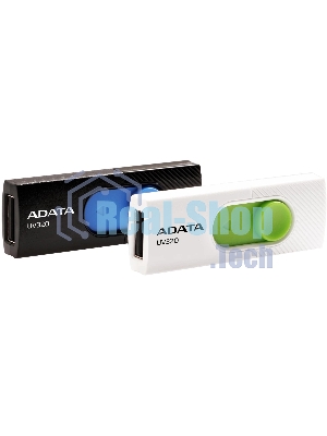 Флешка USB ADATA UV320 (AUV320-128G-RBKBL), 128Gb, USB 3.2, R/W 100/30, черный/голубой