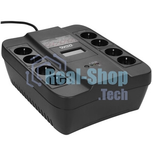 Источник бесперебойного питания Powercom Spider SPD-550U LCD 330Вт 550ВА черный
