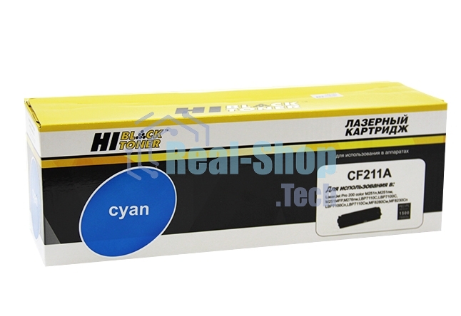 Картридж лазерный HP CLJ Pro 200 M251/MFPM276 (Hi-Black) №131A, CF211A, C, 1,8К