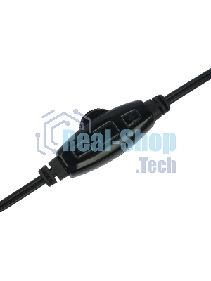 Гарнитура Oklick HS-M137V чёрный, проводная, 3.5 мм